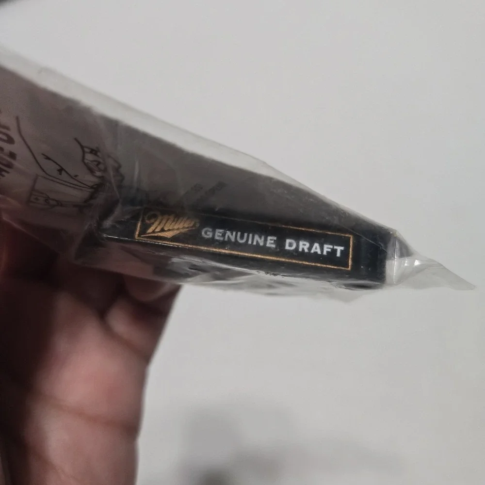 Miller Genuine Draft MGD Beer Bottle Opener Keychain New Sealed Promo Brewiana